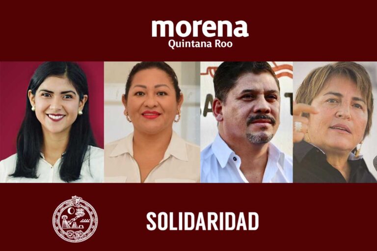 CANDIDATOS MORENA SOLIDARIDAD QUINTANA ROO 2