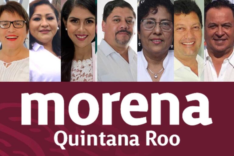 CANDIDATOS MORENA SOLIDARIDAD QUINTANA ROO