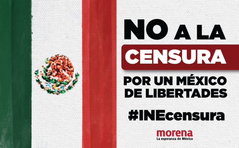 ine censura al presidente obrador