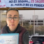 Bety Barrón es defensora del uso social del agua y abanderada de Morena en el distrito 10 de Nuevo León