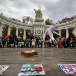 Arte y protesta en la capital: colectivos alzan la voz contra conflictos internacionales