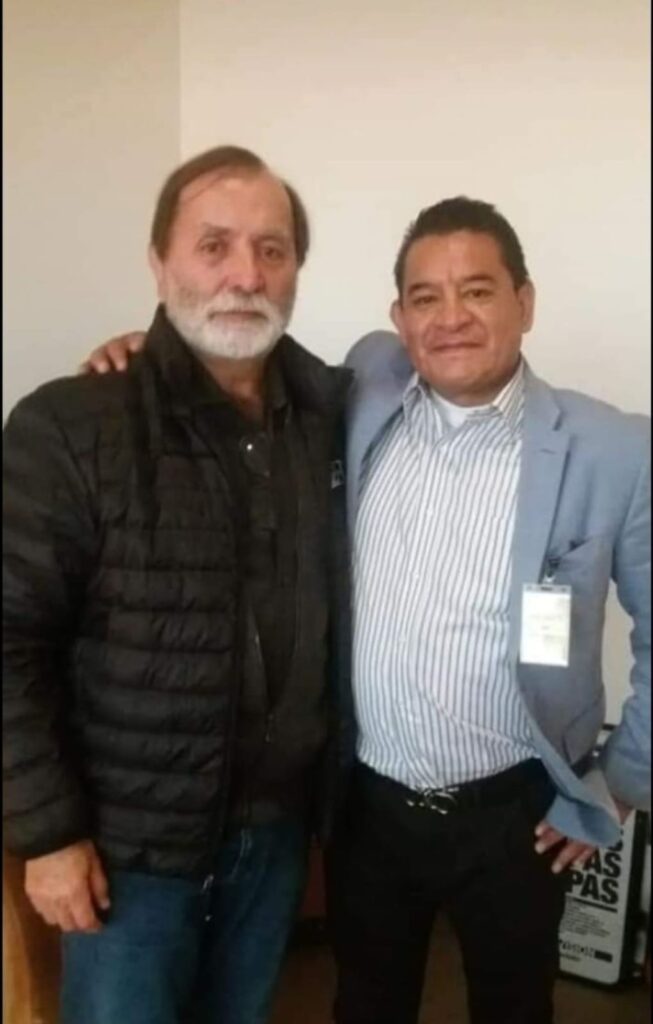 Foto: Epigmenio Ibarra y Zavianny Torres.