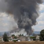 Foto: Explosión en Tultepec (Arte CDMX PRESS)